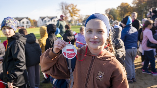 Fot. Kamila Kozioł [Radio Szczecin] Najmłodsi pobiegli dla niepodległej [WIDEO, ZDJĘCIA]