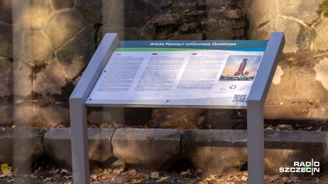 Fot. Robert Stachnik [Radio Szczecin] Internetowa burza i kolejne zmiany przy wieży Quistorpa [ZDJĘCIA]