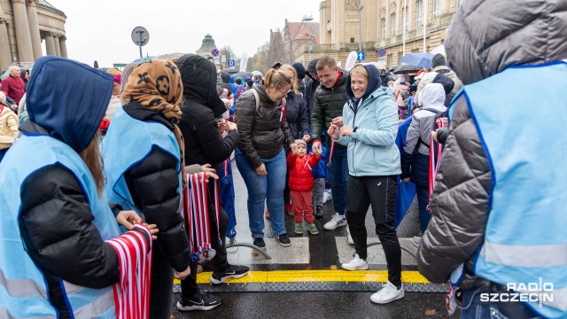 Fot. Robert Stachnik [Radio Szczecin] Szczecinianie pobiegli dla niepodległej Polski [WIDEO, ZDJĘCIA]