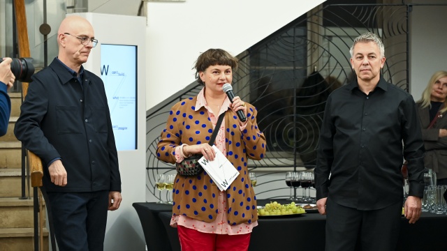 Emilia Orzechowska. Fot. Kamila Kozioł [Radio Szczecin] Kryzys wyobraźni tematem wystawy Muzeum Sztuki Współczesnej [ZDJĘCIA]