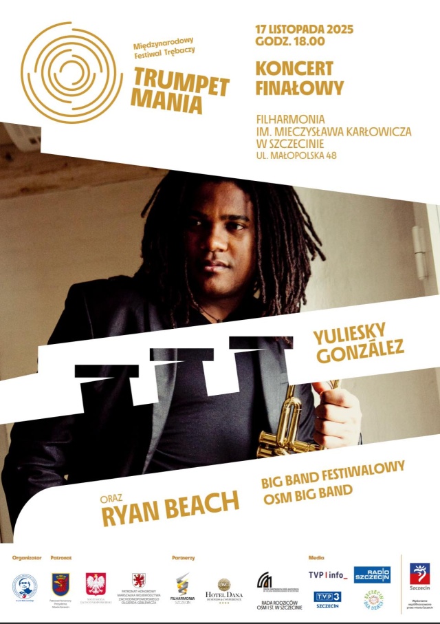 Materiały prasowe Ogólnokształcącej Szkoły Muzycznej I stopnia im. prof. Marka Jasińskiego w Szczecinie Ruszyła Międzynarodowa Trumpet Mania [ZDJĘCIA]