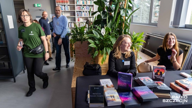 Fot. Robert Stachnik [Radio Szczecin] Pisarze na wyciągnięcie ręki. Festiwal "Wielogłos" w Stargardzie [WIDEO, ZDJĘCIA]