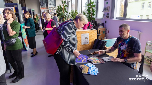 Fot. Robert Stachnik [Radio Szczecin] Pisarze na wyciągnięcie ręki. Festiwal "Wielogłos" w Stargardzie [WIDEO, ZDJĘCIA]