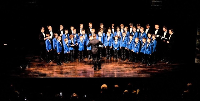 Szczeciński Chór Chłopięcy "Słowiki" pod dyrekcją Kamila Szałaty. Fot. Materiały prasowe zespołu Szczeciński Chór Chłopięcy "Słowiki" ma 65 lat