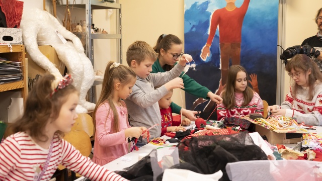 Fot. Kamila Kozioł [Radio Szczecin] Pałacowe Mikołajki z Radiem Szczecin [WIDEO, ZDJĘCIA]