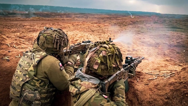 Fot. st. szer. spec. Łukasz Krysiński Po ochronie granicy, czas na poligon [ZDJĘCIA]