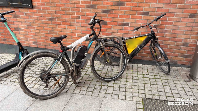 Fot. Robert Stachnik [Radio Szczecin] Nie tylko hulajnogi postrachem przechodniów [ZDJĘCIA]