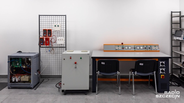 Fot. Robert Stachnik [Radio Szczecin] Wydział Mechatroniki i Elektrotechniki Politechniki Morskiej ma nowy budynek [ZDJĘCIA]