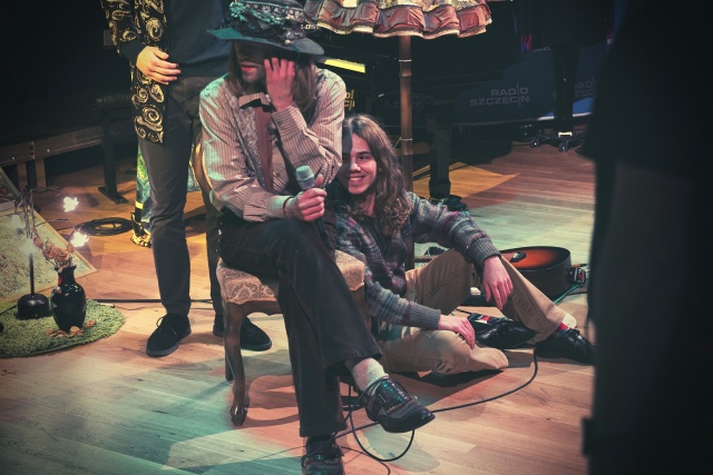 Fat Angels, fot. Piotr Rokicki Anielska muzyka w Radiu Szczecin. [WIDEO, ZDJĘCIA]