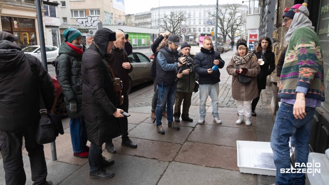Fot. Robert Stachnik [Radio Szczecin] Szczecin w kadrze. Witryna stała się obiektywem... [WIDEO, ZDJĘCIA]