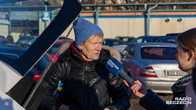 Fot. Robert Stachnik [Radio Szczecin] Brud, pył i piasek. Myjnię odwiedzać trzeba praktycznie co tydzień [ZDJĘCIA]