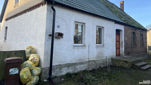 Fot. Małgorzata Gwiazda-Elmerych [Radio Szczecin] Runęła część domu. Rodzina potrzebuje pomocy [ZDJĘCIA]