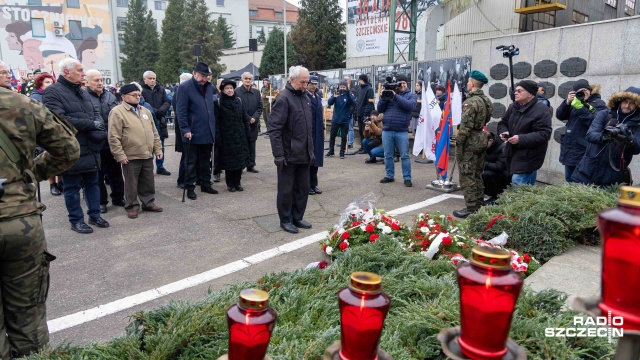 Fot. Robert Stachnik [Radio Szczecin] 55. rocznica Grudnia '70 [WIDEO, ZDJĘCIA]