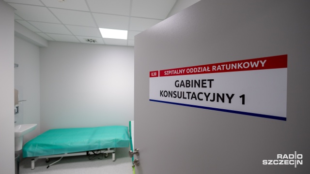 Fot. Robert Stachnik [Radio Szczecin] Wyremontowany SOR przy Arkońskiej przyjmie pacjentów [ZDJĘCIA]
