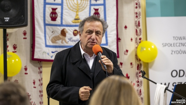 Fot. Kamila Kozioł [Radio Szczecin] W Szczecinie obchodzono w sobotę Chanuki [ZDJĘCIA]