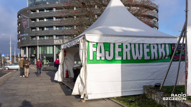 Fot. Robert Stachnik [Radio Szczecin] Fajerwerki - przebrzmiała tradycja czy huczne pożegnanie [WIDEO, ZDJĘCIA]