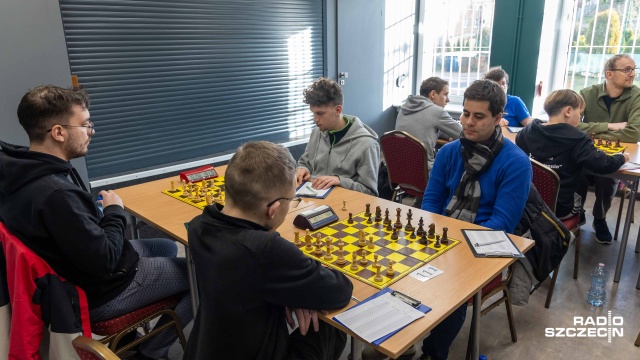 Fot. Robert Stachnik [Radio Szczecin] Szachowe mistrzostwa w Domu Kultury "Klub Skolwin" [WIDEO, ZDJĘCIA]