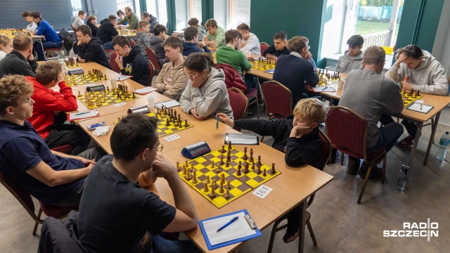 Fot. Robert Stachnik [Radio Szczecin] Szachowe mistrzostwa w Domu Kultury "Klub Skolwin" [WIDEO, ZDJĘCIA]