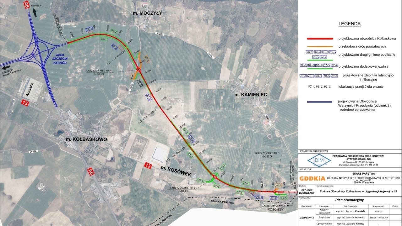 Wiemy, kto zrealizuje drugi etap obwodnicy Przecławia i Warzymic [GRAFIKI]