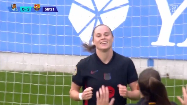 Ewa Pajor zdobyła trzy bramki, a jej Barcelona wygrała na wyjeździe z Realem Sociedad 6:0 (3:0) w meczu 16. kolejki kobiecej ligi hiszpańskiej.