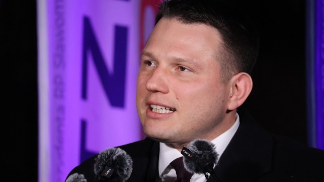 Nie dla pomocy Ukrainie - takie hasła głosił kandydat na prezydenta RP Sławomir Mentzen w czasie swojej wizyty w Kołobrzegu.