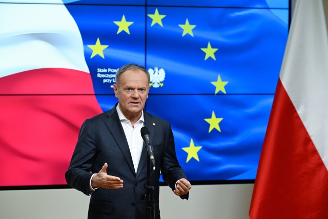 Tarcza Wschód została wpisana na stałe jako jeden z europejskich priorytetów obronnych. Tak mówił premier Donald Tusk na konferencji prasowej w Brukseli po szczycie Unii Europejskiej.