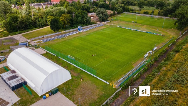 Firma z Wielkopolski wykonana ekran LED na obiekcie sportowym przy ul. Stołczyńskiej w Szczecinie wraz z systemem zarządzania obrazem.