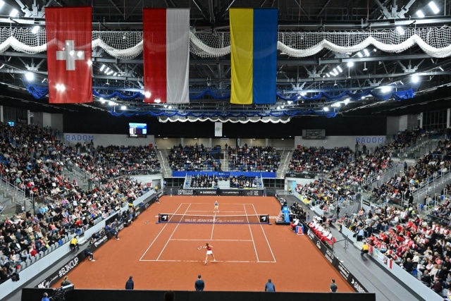 Reprezentacja Polski tenisistek przegrała z Ukrainą w swoim drugim meczu turnieju kwalifikacyjnego Billie Jean King Cup, który odbywa się w Radomiu.