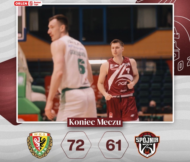 Nowy szkoleniowiec nie poprowadził koszykarzy PGE Spójni do zwycięstwa w Orlen Basket Lidze.