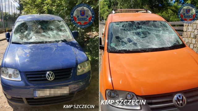To była zemsta na pracodawcy. 31-latek ze Szczecina zniszczył dwa samochody należące do firmy, w której kiedyś pracował.