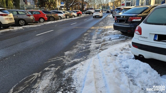Linie wyznaczające miejsce do parkowania zasypane śniegiem lub liśćmi Nie musisz płacić za parkowanie. Tak w skrócie można opisać prawomocny wyrok Sądu Okręgowego w Szczecinie w sprawie, którą wytoczył Miastu Szczecin szczecinianin Grzegorz Gruca.