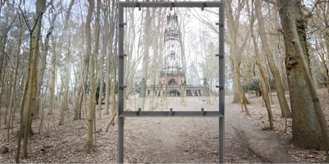 To jeden ze zwycięskich projektów Szczecińskiego Budżetu Obywatelskiego. Chodzi o pozostałości wieży widokowej w Lesie Arkońskim.