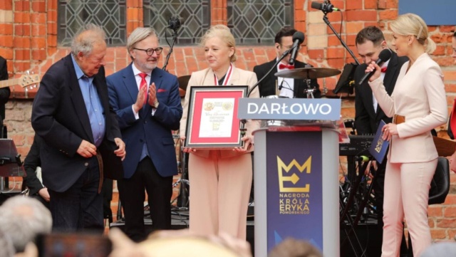 Była wiceprzewodnicząca Komisji Europejskiej, czeska prawniczka i polityk Vera Jourova odebrała w poniedziałek Międzynarodową Nagrodą Króla Eryka Pomorskiego.