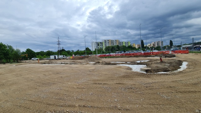 Prace na pętli Turkusowa nabierają tempa.