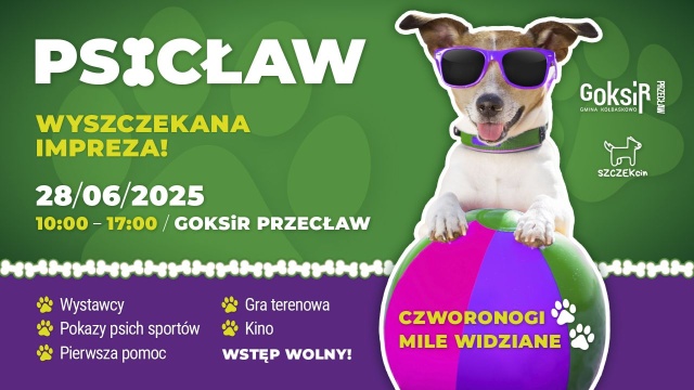 To będzie impreza poświęcona psom oraz tematyce kynologicznej. Jej celem jest promowanie aktywności z pupilem, edukacja oraz integracja miłośników czworonogów.