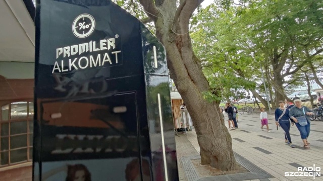 Za drobną opłatą każdy może sprawdzić stan swojej trzeźwości.