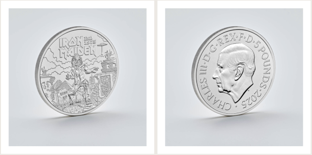 Brytyjska mennica królewska oddaje hołd... grupie Iron Maiden. Można zamawiać specjalną serię monet z motywami z okładek londyńskiej grupy. A przede wszystkim - z jej słynną maskotką.