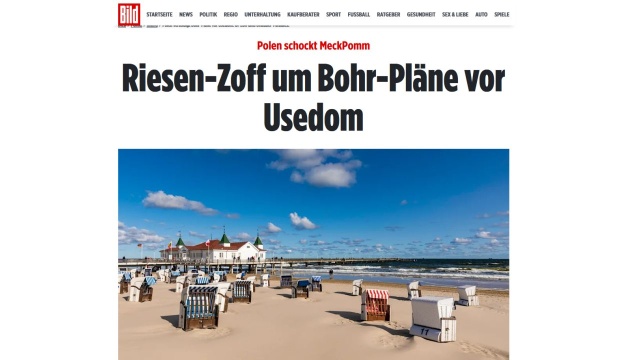 Eksploatacja surowców tuż przed naszą gminą może mieć nieodwracalne skutki dlaśrodowiska - tę opinię wyraziła w niemieckich mediach Laura Isabelle Marisken, burmistrz Heringsdorfu, sąsiadującej ze Świnoujściem miejscowości na wyspie Uznam.