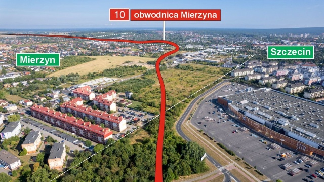 Dziesięciu wykonawców chce wybudować obwodnicę Mierzyna. Zaproponowane kwoty są wyższe niż zakładana i wynoszą od prawie 140 mln złotych do niecałych 230 mln. Generalna Dyrekcja Dróg Krajowych i Autostrad i miasto Szczecin na budowę odcinka chciały przeznaczyć nieco ponad 130 mln zł.