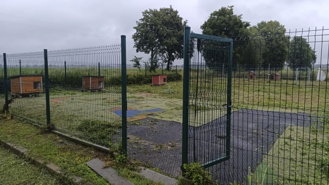 Psi azyl w Budnie to tymczasowe miejsce, do którego trafią bezdomne psy, zanim pojadą do schroniska w Dobrej. Wcześniej w tym miejscu swoją siedzibę miał goleniowski TOZ.