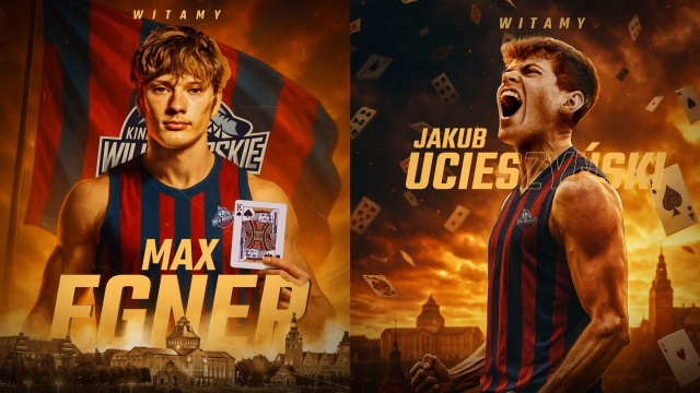 King ma dwóch nowych zawodników. Koszykarzami szczecińskiej drużyny zostali młodzi i utalentowani polscy gracze Max Egner i Jakub Ucieszyński.