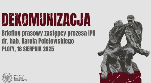 To kolejny krok w stronę dekomunizacji przestrzeni publicznej - w Płotach zostanie wyburzony radziecki pomnik braterstwa broni. Usunięciem monumentu zajmie się Instytut Pamięci Narodowej.