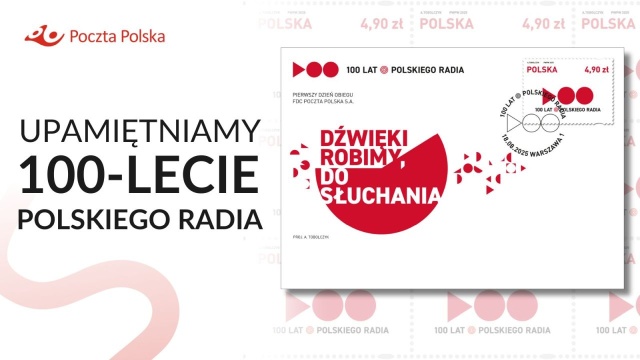 To prawdziwa gratka dla filatelistów i miłośników Polskiego Radia, które w tym roku obchodzi swoje stulecie. Z okazji wyjątkowego jubileuszu Poczta Polska wprowadziła do obiegu okolicznościowy znaczek pocztowy 100 lat Polskiego Radia.