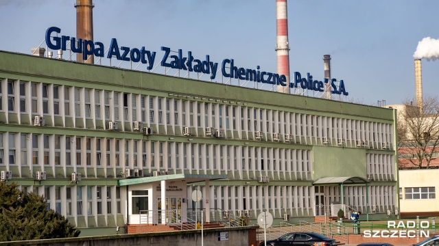 Dwie osoby spadły z wysokości w Zakładach Chemicznych Police.