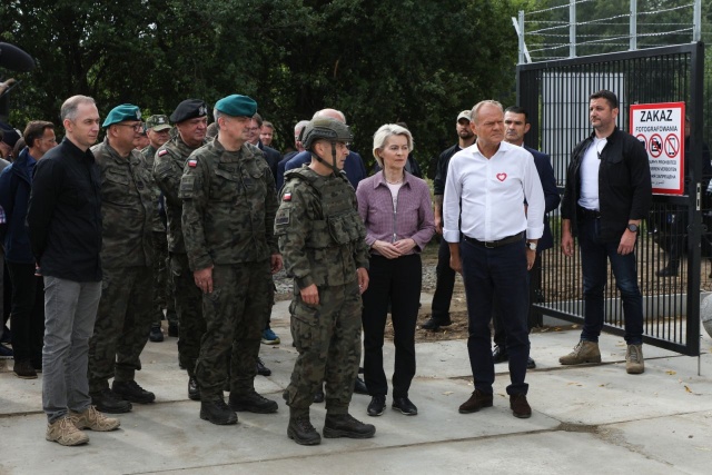 Premier i szefowa KE na granicy. Aplikujemy o dziesiątki miliardów euro