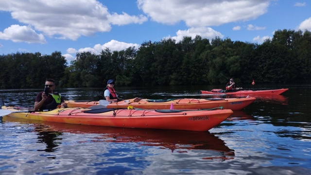 W taką podróż udała się młodzież z kajakowej sekcji Centrum Żeglarskiego w Szczecinie.
