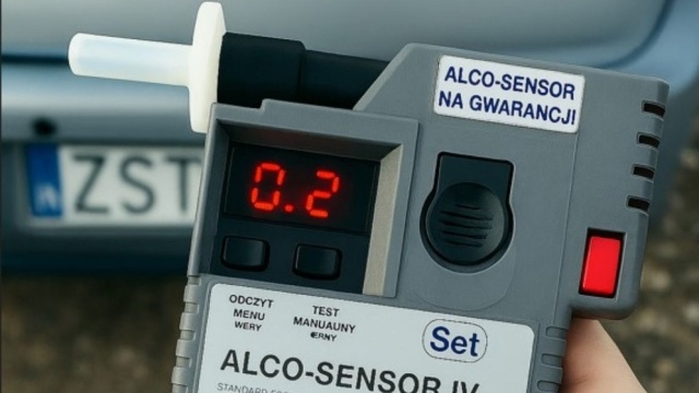 Wiozła wnuczkę mając pół promila alkoholu w organizmie. Policjanci ze stargardzkiej drogówki zatrzymali do kontroli kierującą peugeotem kobietę. Alkomat wykazał pół promila.