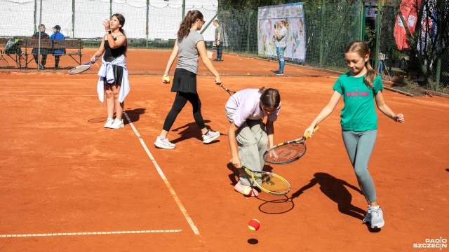 Strefy zabaw, animacje, mini turnieje - tak wygląda Kids Day na Invest in Szczecin Open.