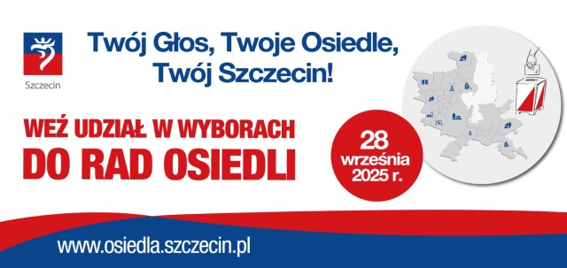 W najbliższą niedzielę, 28 września, mieszkańcy Szczecina zdecydują, kto będzie ich sąsiedzkim reprezentantem i zadba o codzienne sprawy osiedla.