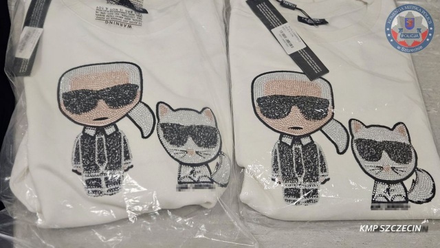 Handlowała podrobioną odzieżą i wpadła - teraz kobiecie ze Szczecina grozi 5 lat więzienia.